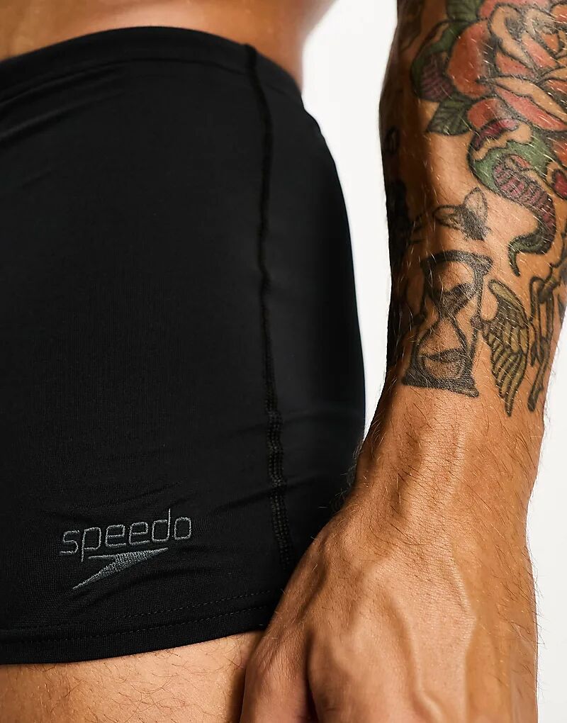 

Аквашорты Speedo Endurance черного цвета