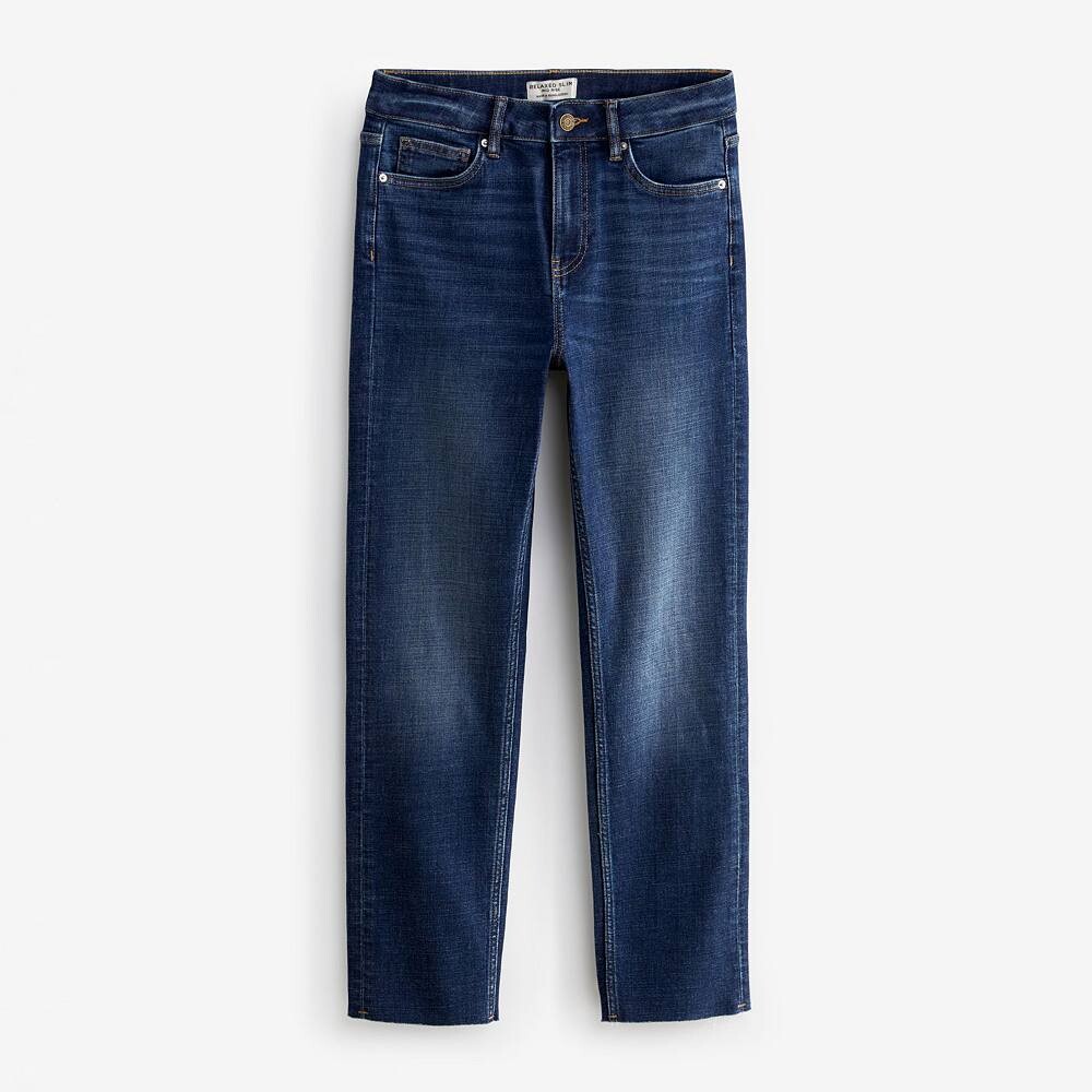 

Женские свободные узкие джинсы NEXT из денима, цвет Dark Blue