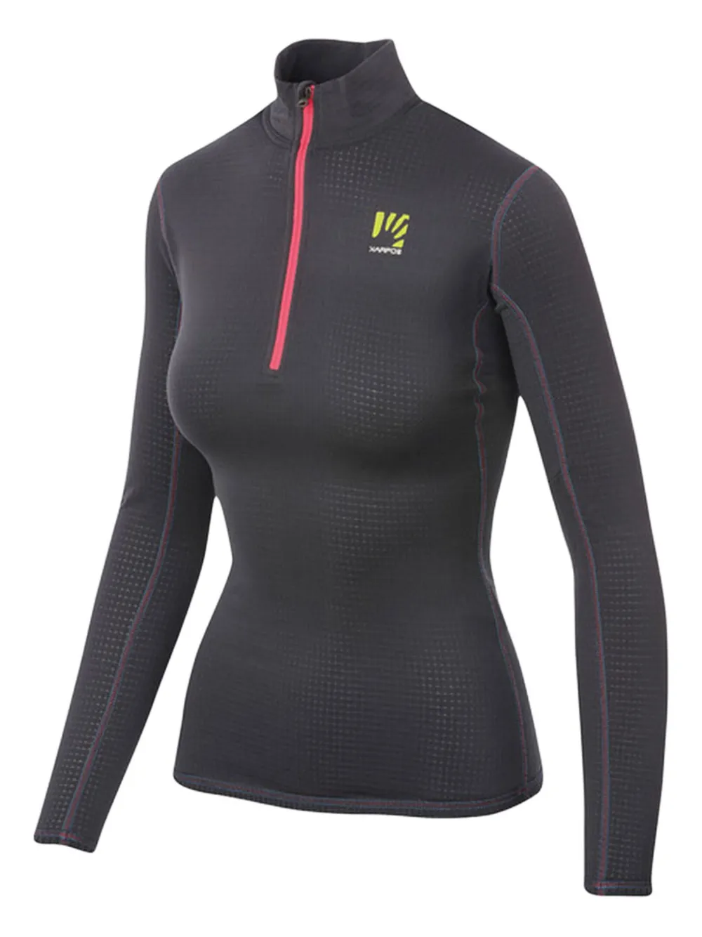 

Толстовка Croda Light W с воротником-стойкой Karpos, серый