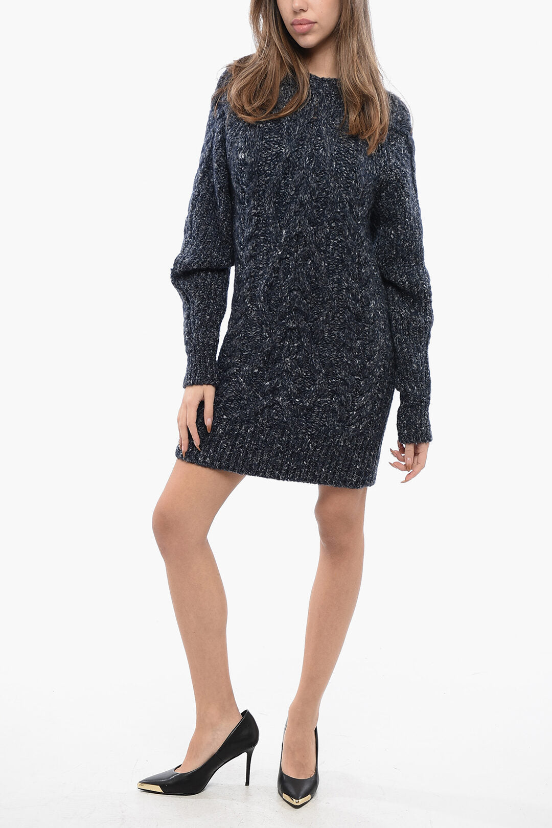 

Платье Isabel Marant Aran Nazae с вырезом, синий