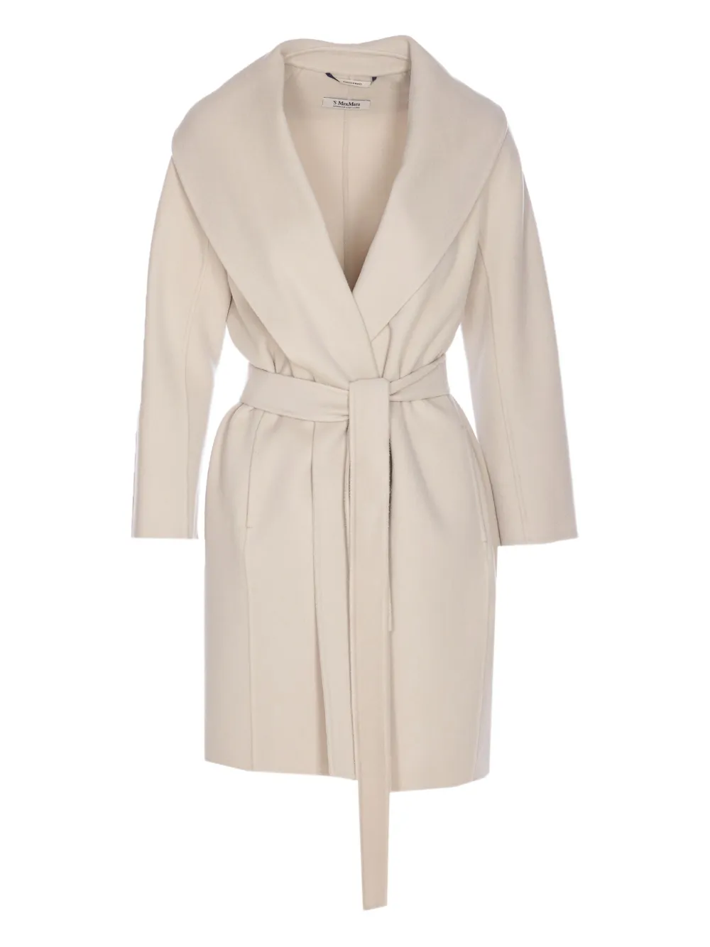 

Пальто-халат с поясом 'S Max Mara, нейтральный