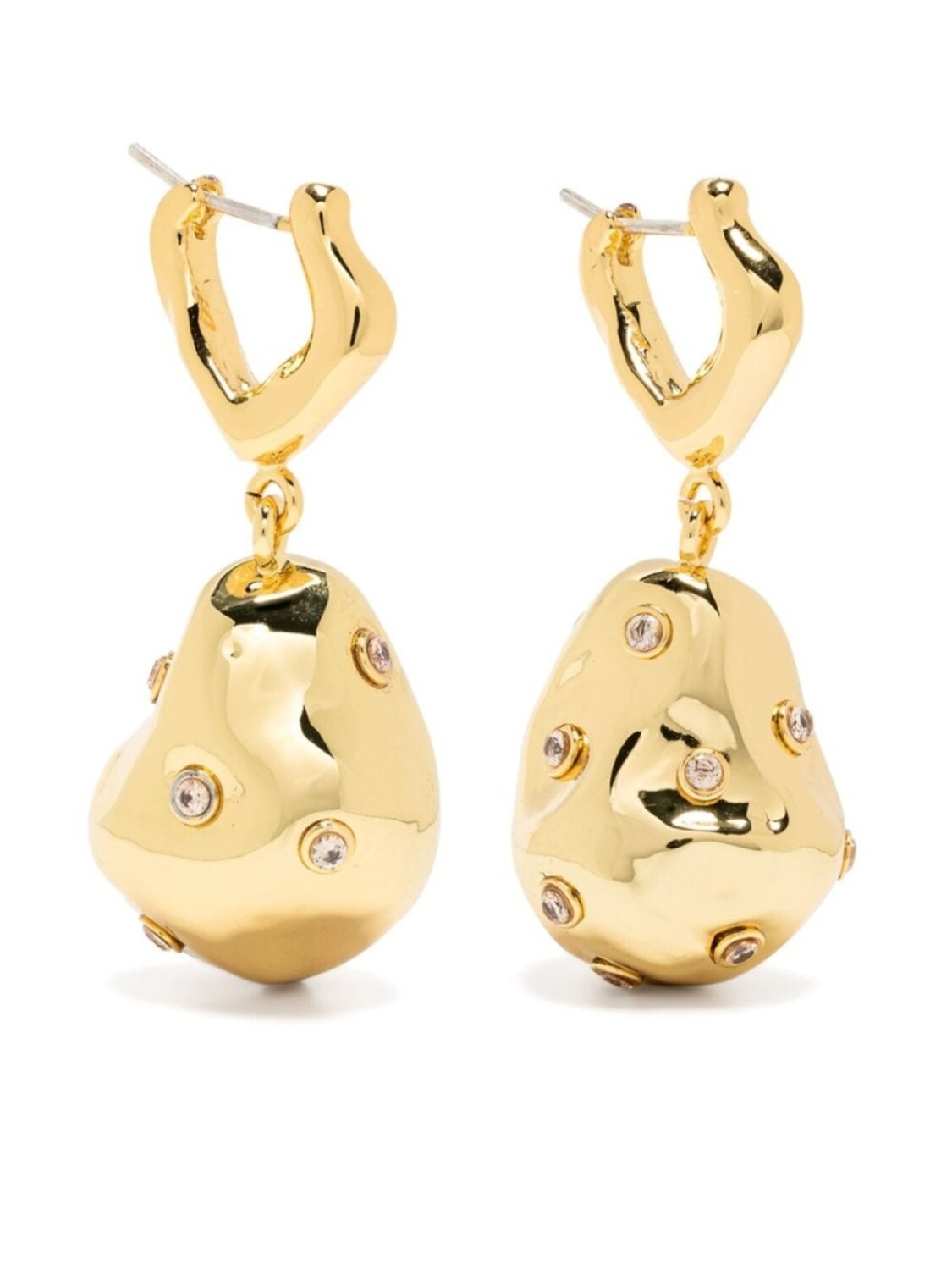 

Серьги-подвески Pierced Pearl Vann Jewelry, золотой