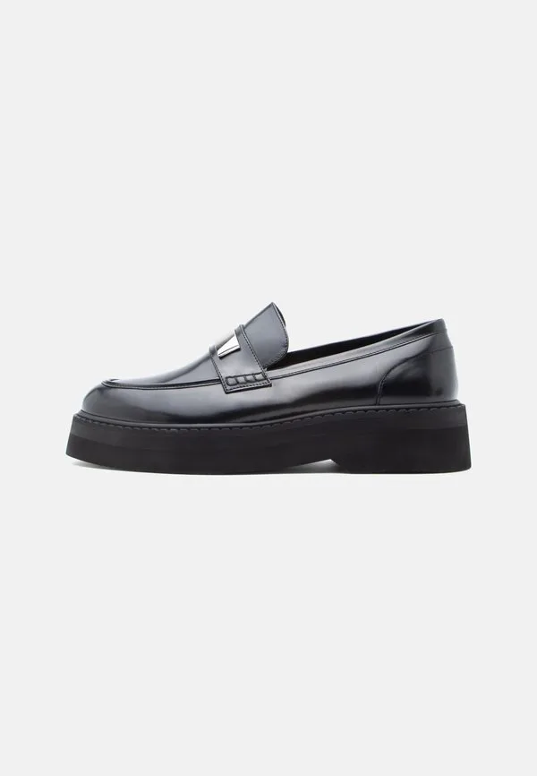 Кожаные слипоны Zign Studio, Black