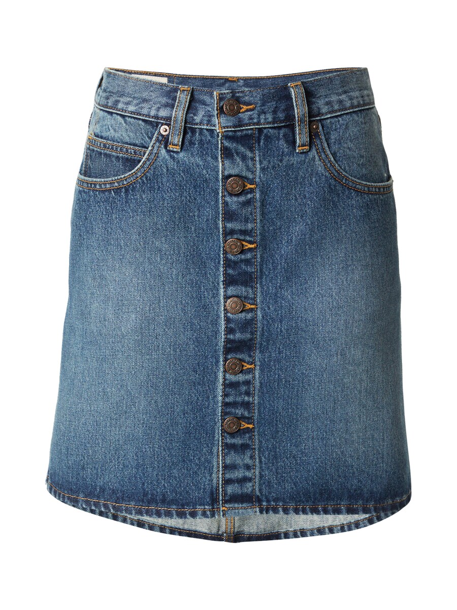 

Мини юбка LEVIS Retro Button Front , Blue denim