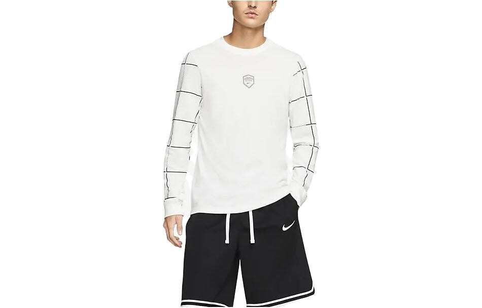 Футболка мужская Summit белая/черная Nike, белый/черный