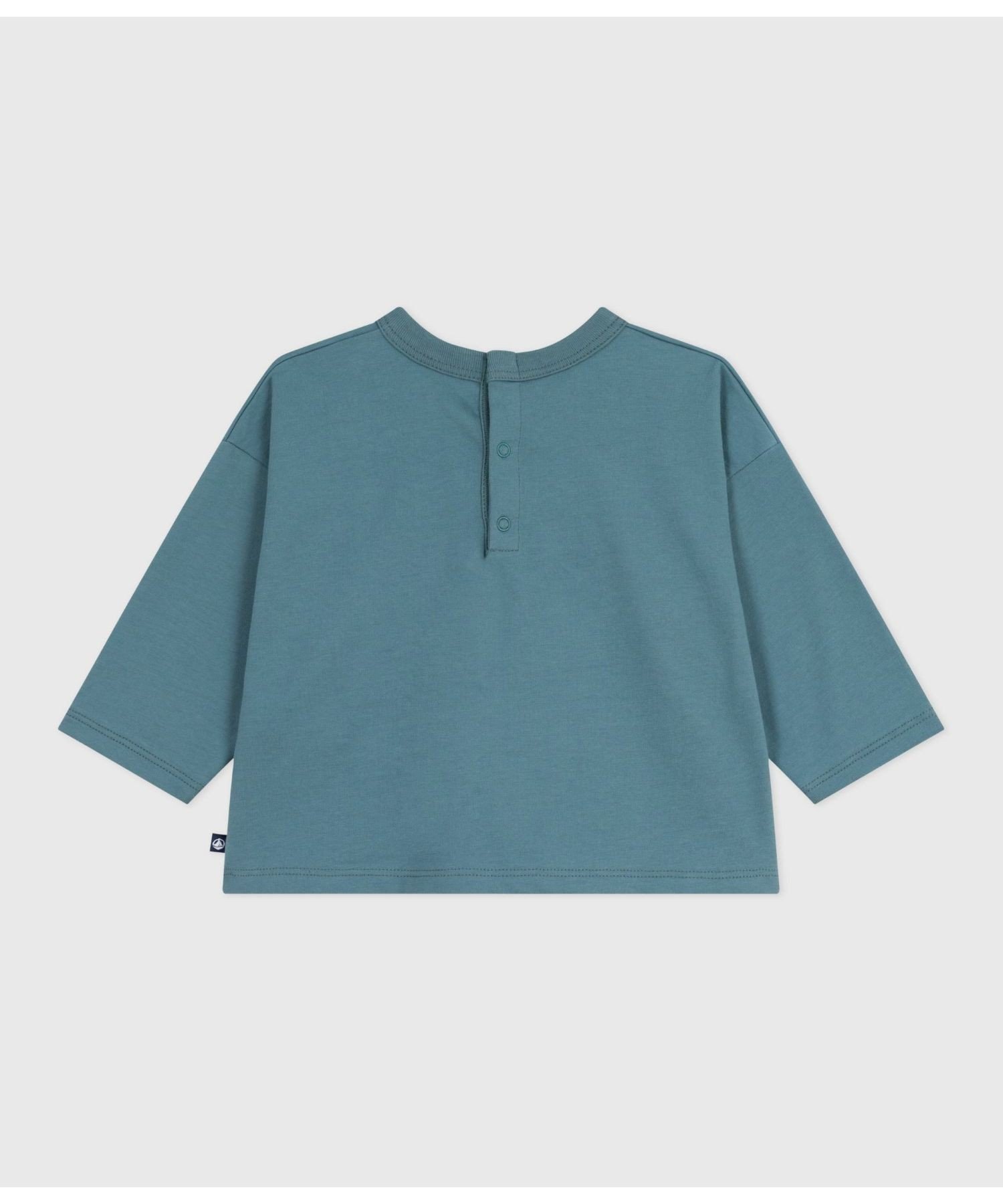 Футболка с длинными рукавами PETIT BATEAU, Indigo Blue — фото 2