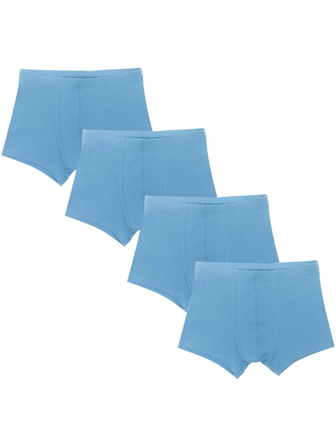 Трусы Albero Natur Bio-Baumwoll-Jungen Retroshorts-4er Pack из синего денима