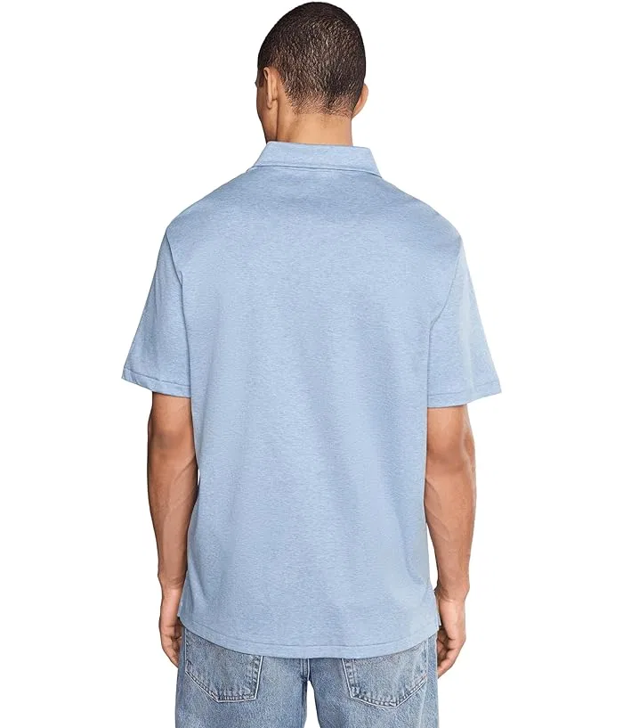 Футболка-поло Classic Fit Soft Cotton Polo Ralph Lauren, Blue Heather — фото 4