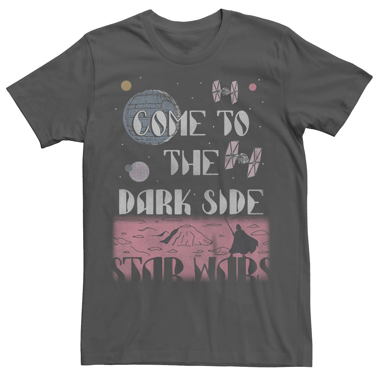 

Мужская футболка Star Wars Come To The Dark Side Licensed Character