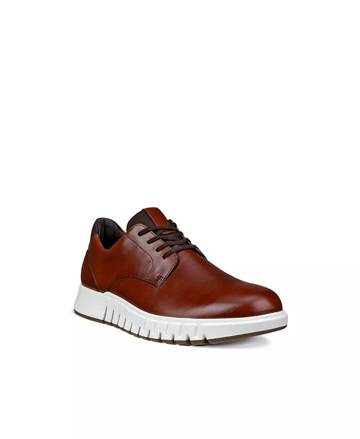 

Мужские дерби Gruuv Hybrid Plain Toe Ecco, коричневый
