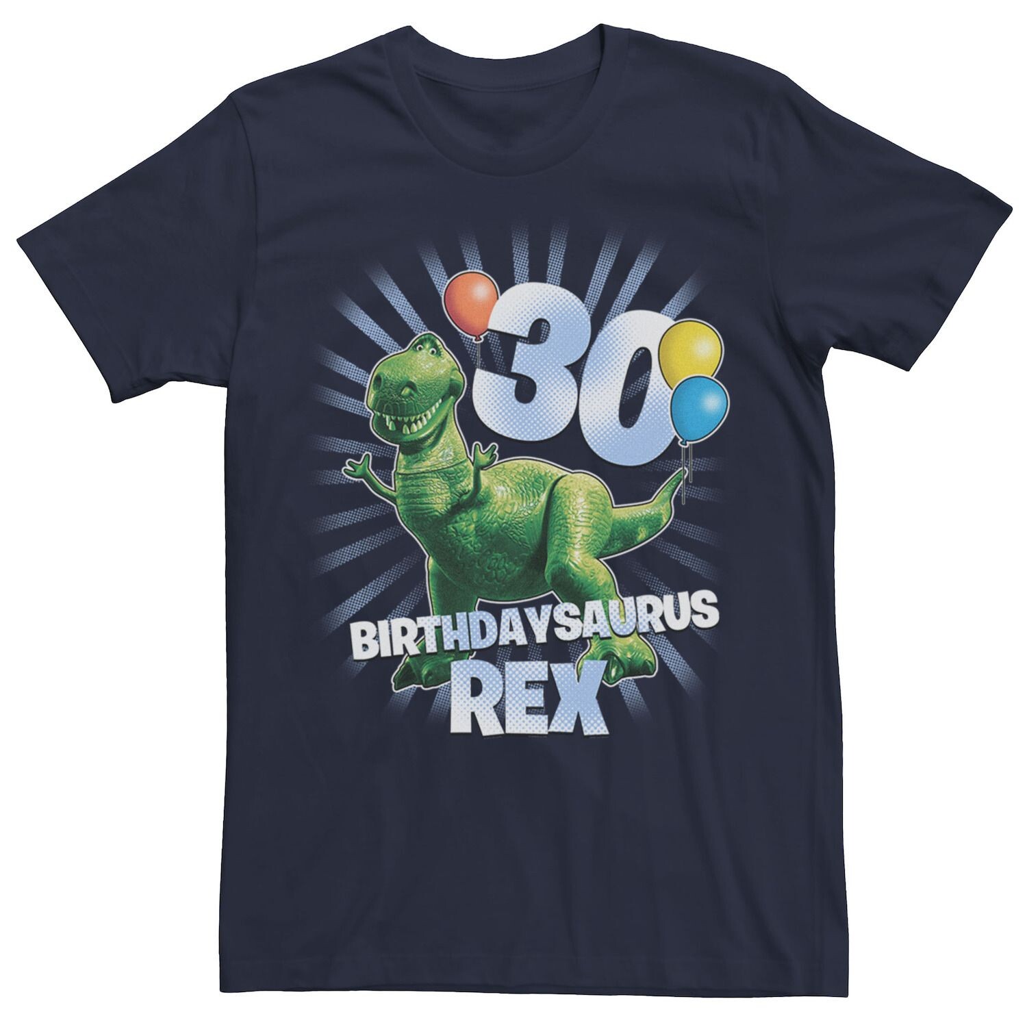 

Мужская футболка Disney/Pixar Toy Story Birthdaysaurus Rex на 30-летие Disney / Pixar