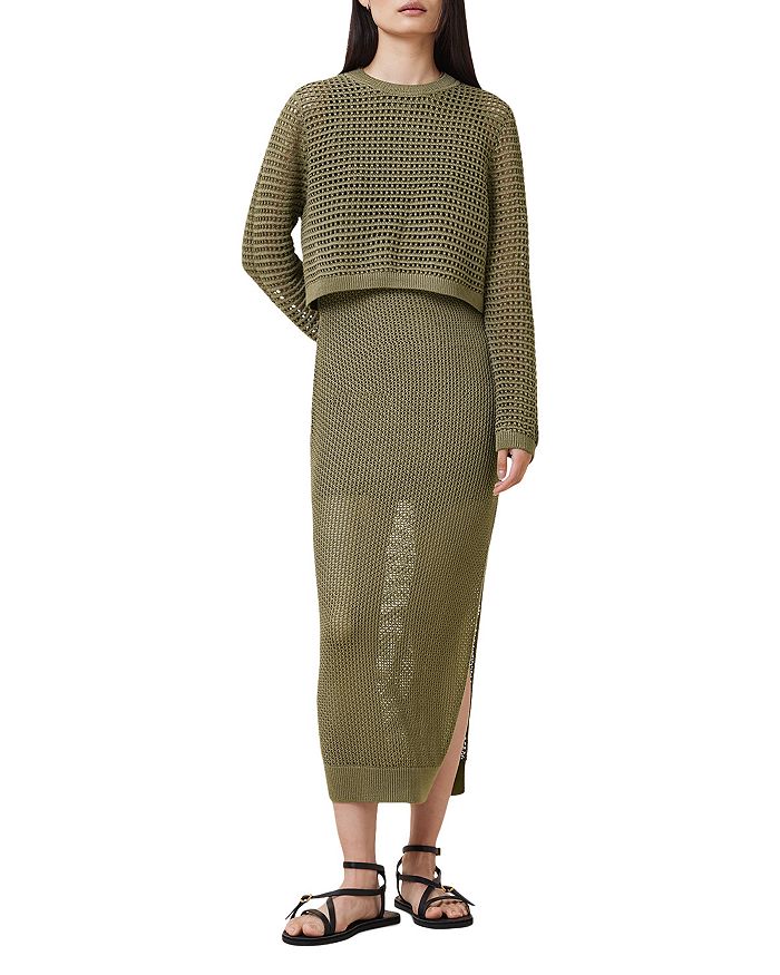 

Платье Miro ALLSAINTS, зеленый