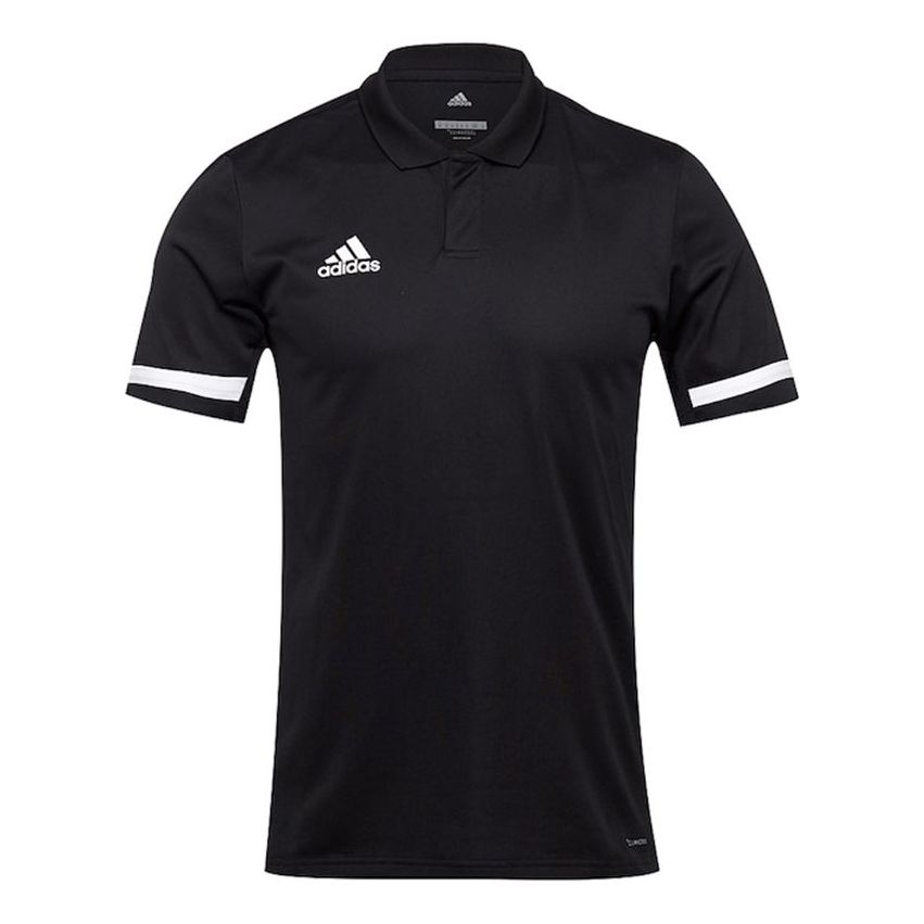 

Футболка adidas T19 Polo M Athleisure Casual Sports Badminton Short Sleeve Polo Shirt Black, черный