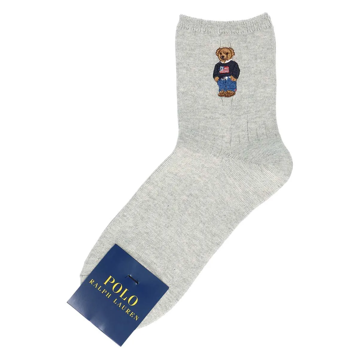 Носки Polo Ralph Lauren Polo Bear Crew из органического хлопка. Polo Ralph Lauren, 93. Light Gray