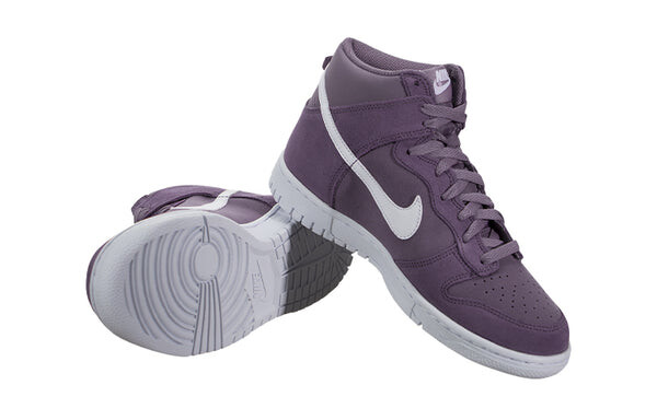 Кроссовки данк высокие Nike, фиолетовый — фото 4