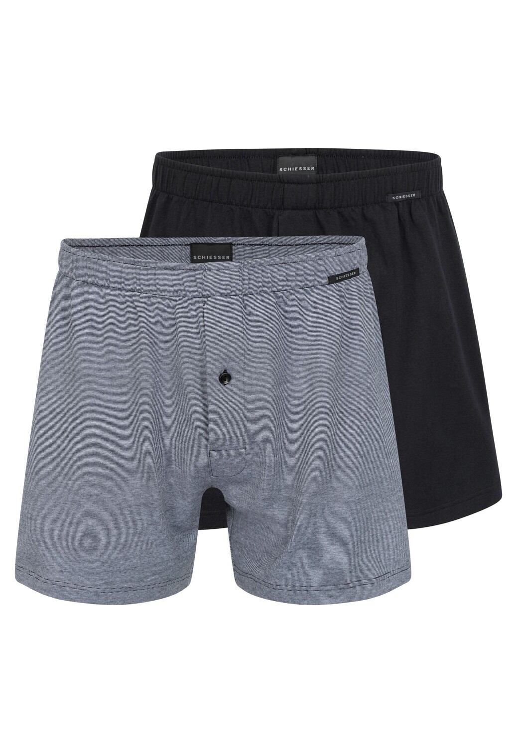 

Боксеры Schiesser Boxershorts Singel-Jersey, черный