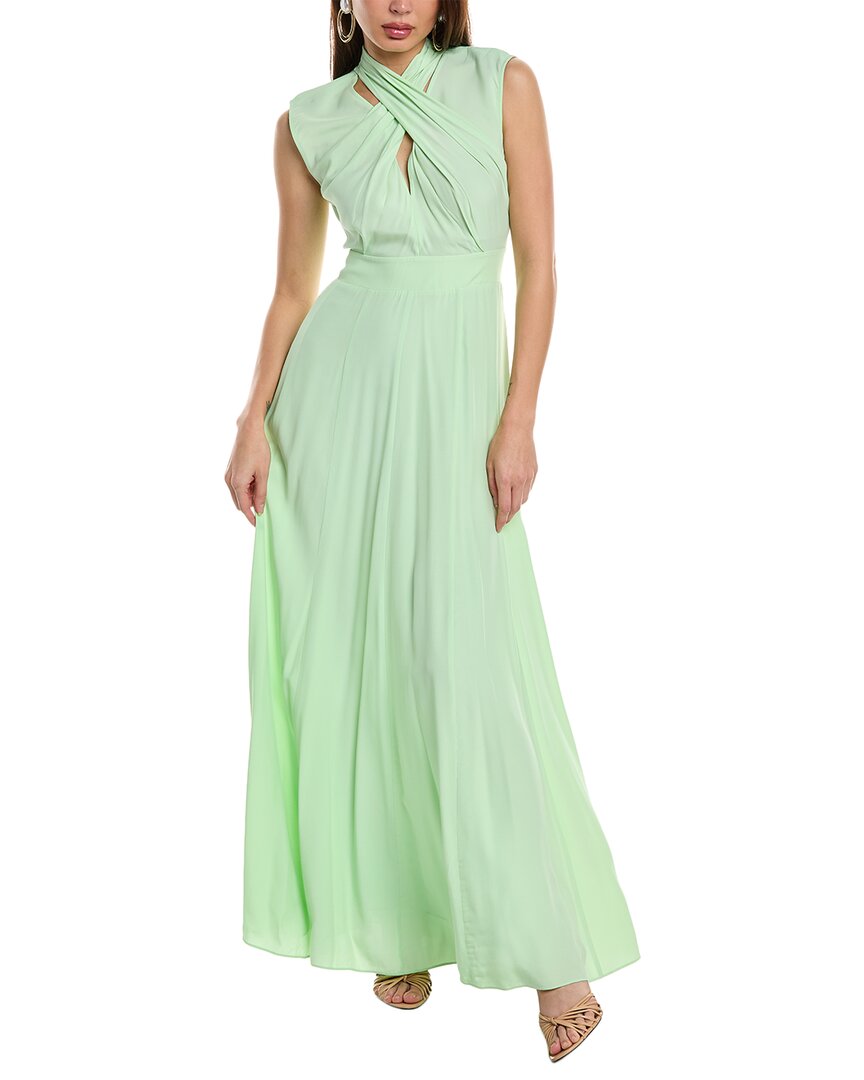 

Платье макси Diane von Furstenberg Mallery, зеленый
