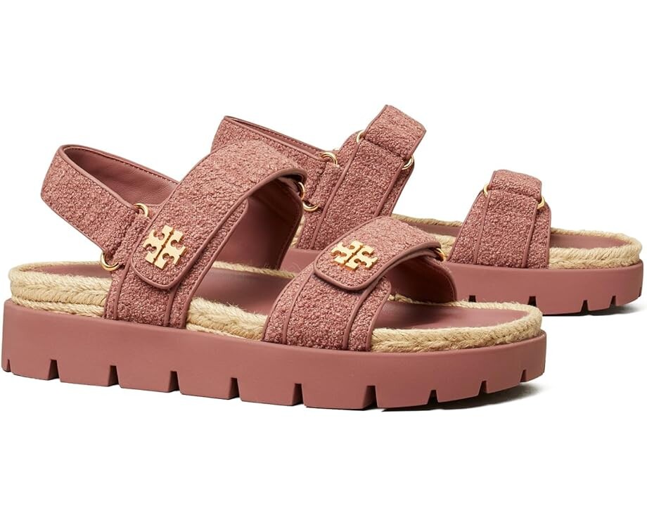 

Сандалии Tory Burch Kira Rope Sport, цвет Mauve