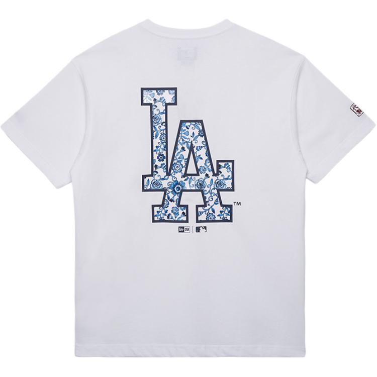 

New Era Футболка MLB Blue And White Porcelain Series unisex, Белый, New Era Футболка MLB Blue And White Porcelain Series unisex