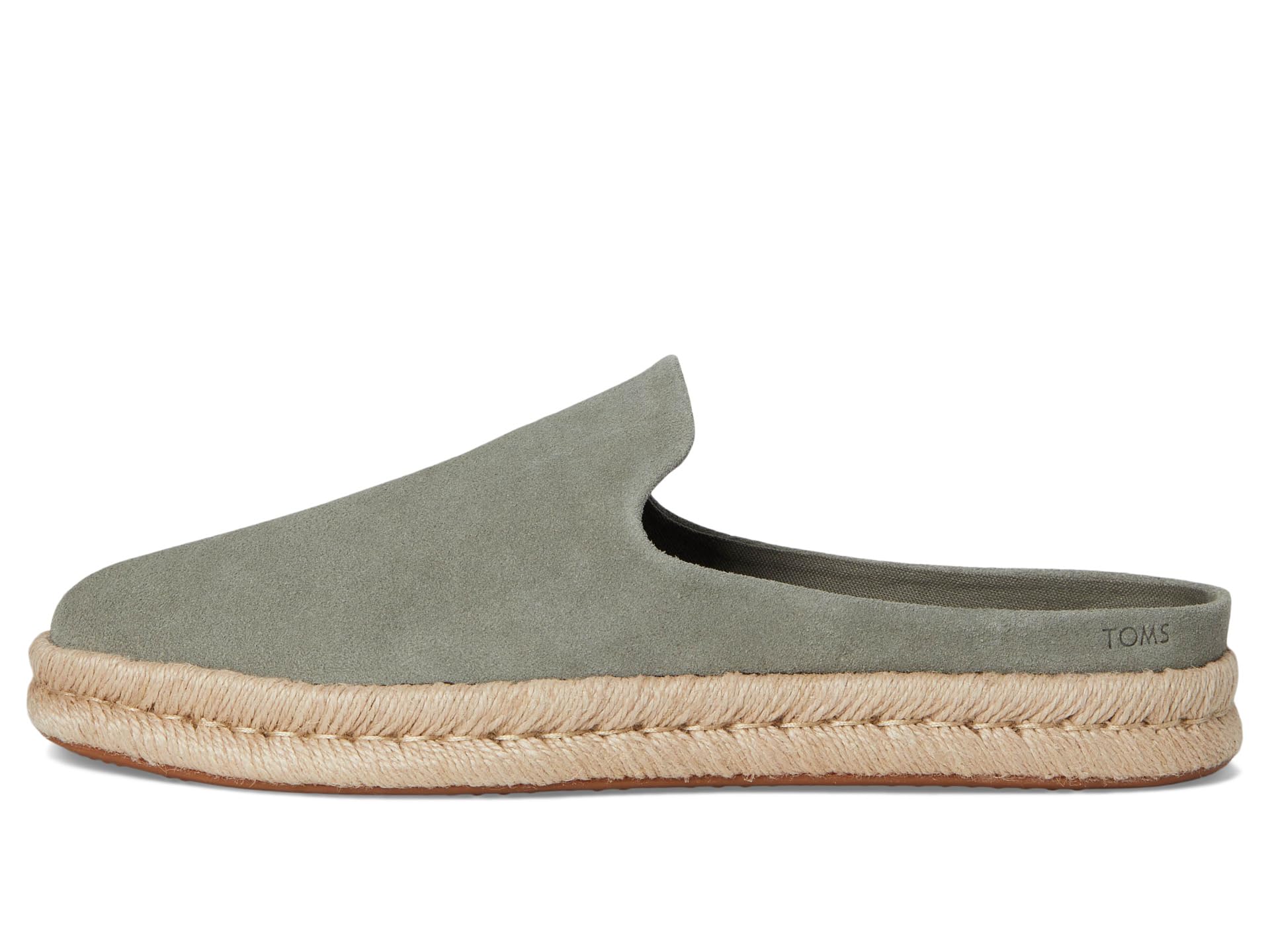 Туфли TOMS Santiago Mule, цвет Vetiver Grey — фото 4