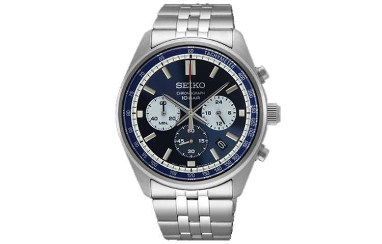 

SEIKO Часы Quartz Movement Stainless Steel Strap Watch Men's Watch Blue Dial SSB427P1, Blue Dial