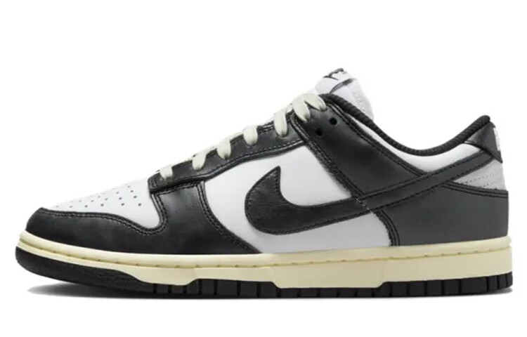 

Кроссовки Nike Dunk Skateboard Shoes Women's Low-Top White Black, Черный, Кроссовки Nike Dunk Skateboard Shoes Women's Low-Top White Black