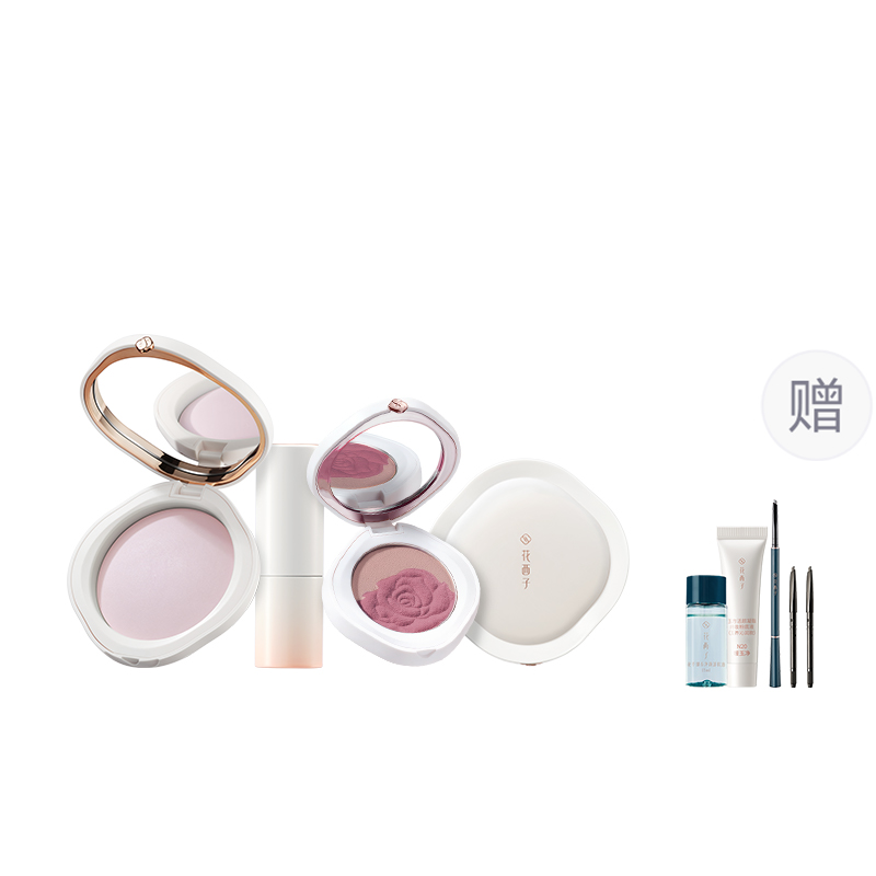 

Набор для макияжа Healthy Complexion Cushion Foundation помада без перехода тональный крем фиксирующая основа сияющая Florasis