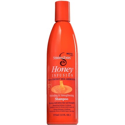 

Strong Ends Honey Infusion Увлажняющий шампунь и шампунь Str. 12 унций Bio Care