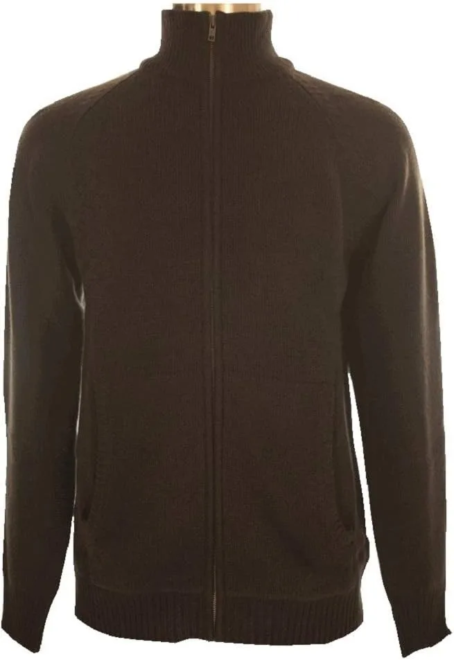 

Shephe 10 Ply мужской кардиган из кашемира однотонный