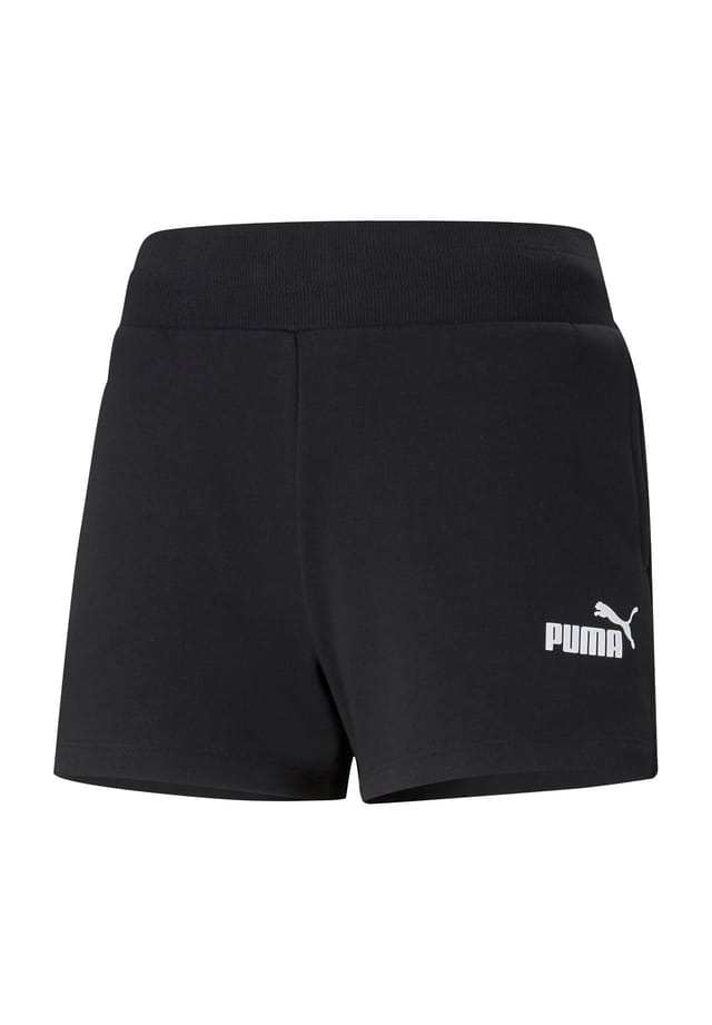 

Шорты "essentials" боковые карманы логотип принт Puma, черный