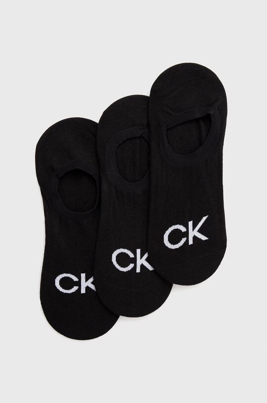 

Носки (3 пары) Calvin Klein, черный