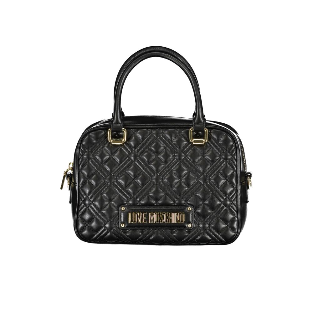 

Черная полиэтиленовая сумка LOVE MOSCHINO