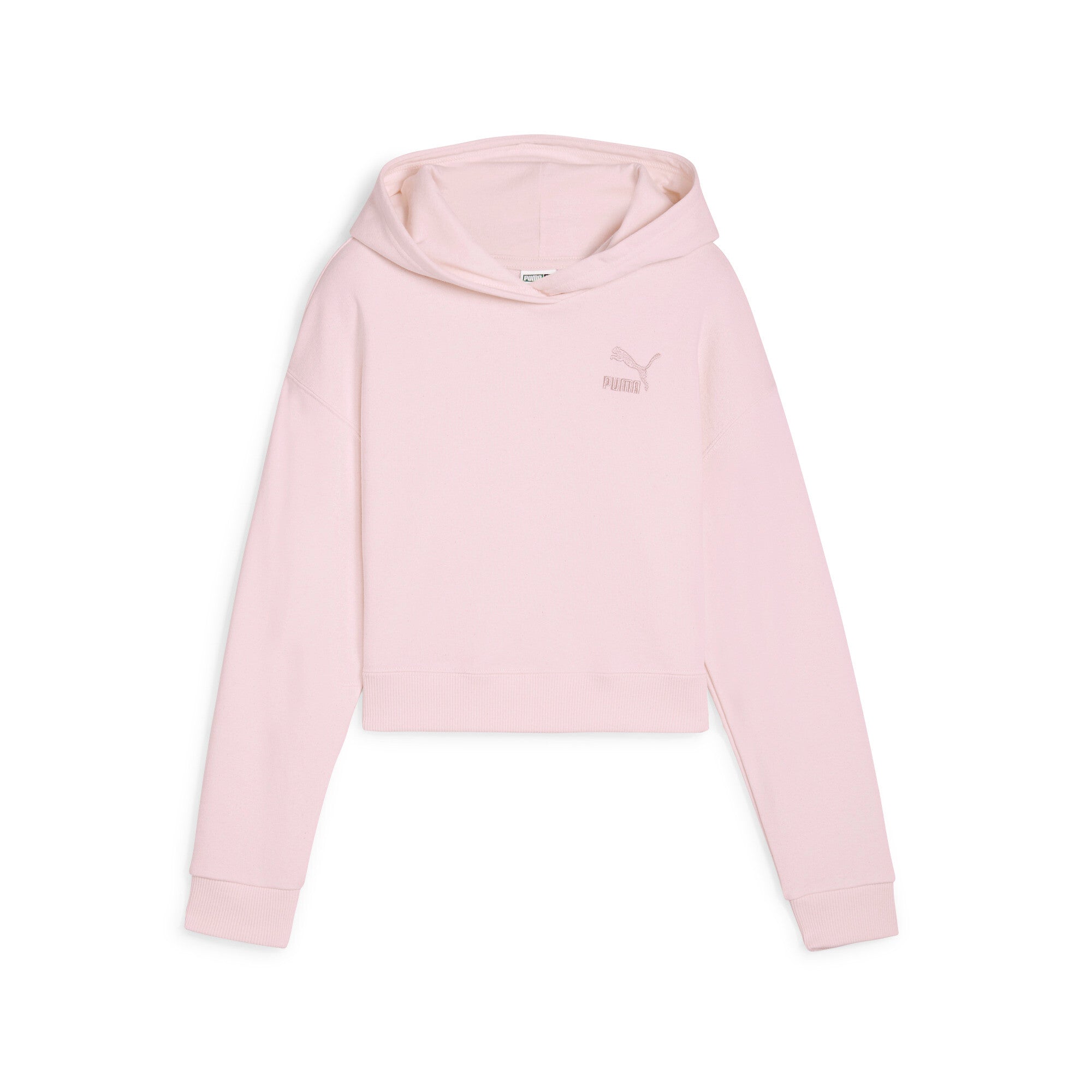 

Толстовка с капюшоном PUMA BETTER CLASSICS для девочек больших размеров, цвет whisp of pink