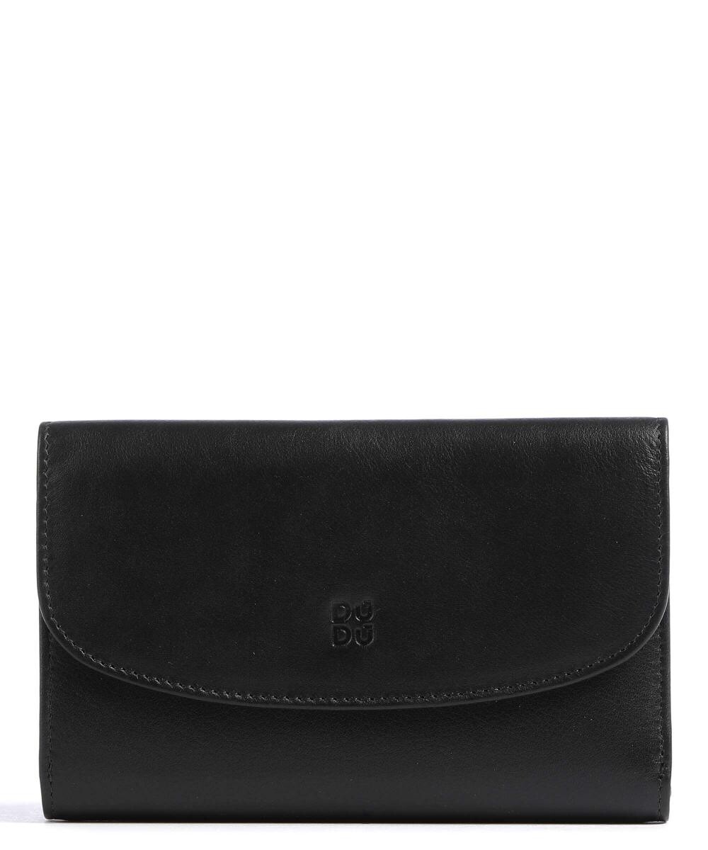 

Кошелек Cannes RFID из мелкозернистой телячьей кожи Dudu Bags, черный