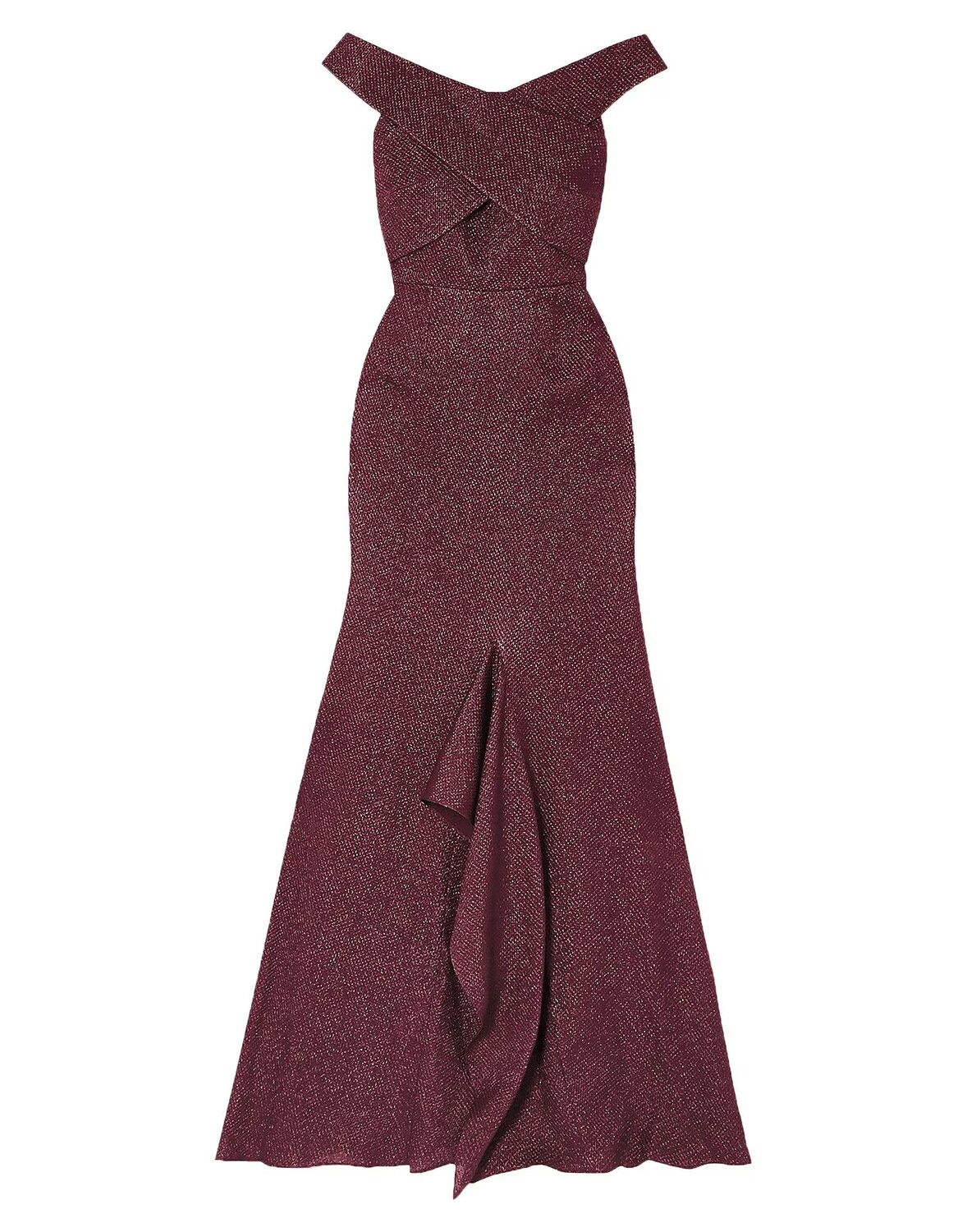 

Платье Roland Mouret, темно-фиолетовый