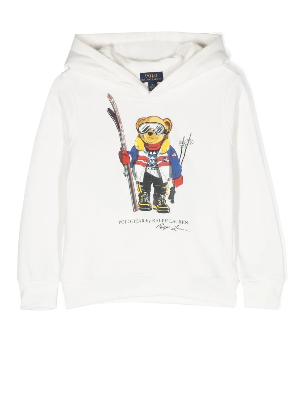 

Худи Ski Polo Bear POLO RALPH LAUREN KIDS, белый