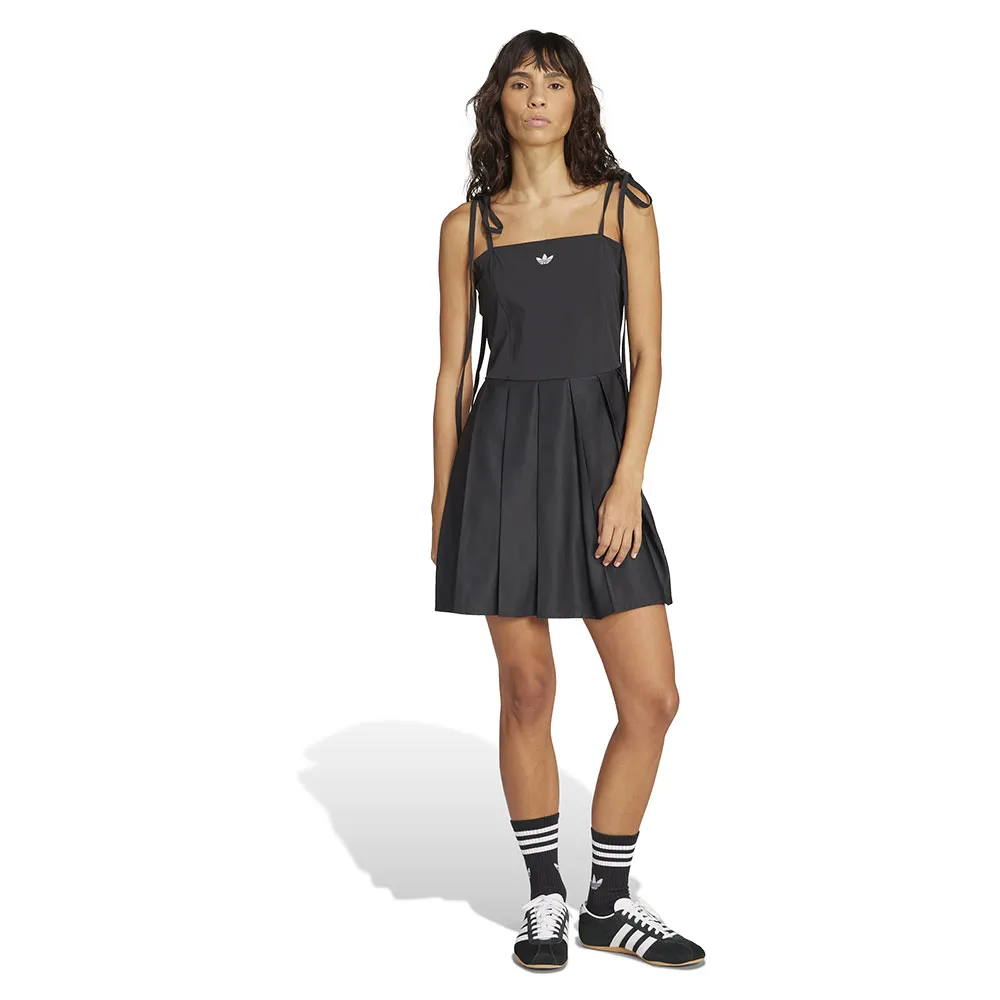 

Платье adidas Originals Ribbon Pleated Mini, черный