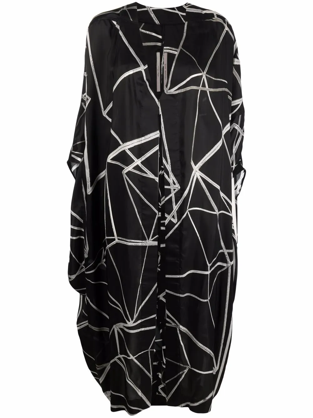 

Пальто с капюшоном Rick Owens, черный