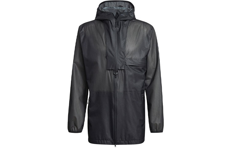 

Y-3 Объемный ветровка на молнии, Black