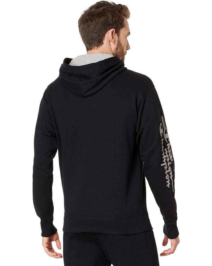 

Худи Champion Powerblend Graphic Hoodie, черный