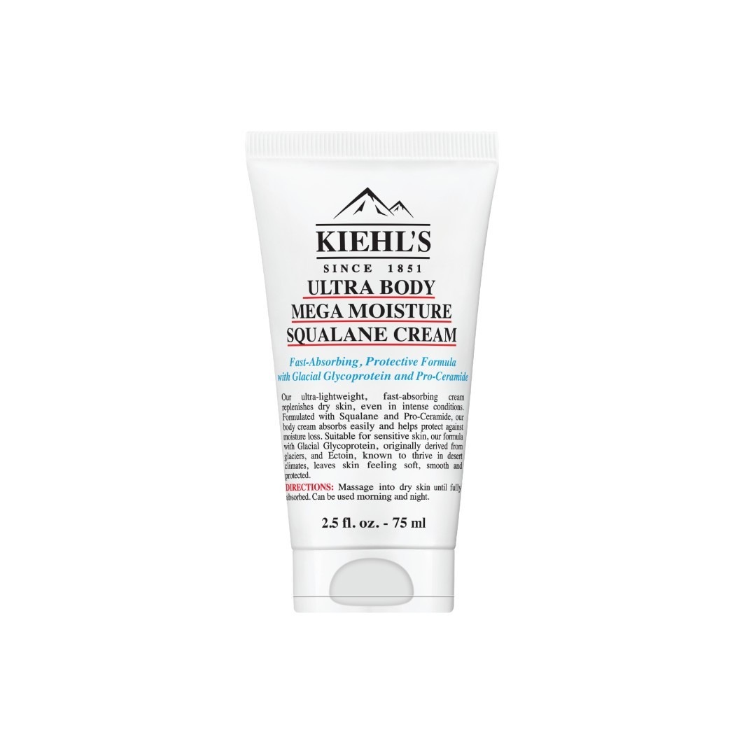 

Лосьон для тела ultra body mega moistre squalane cream Kiehls, объем 75 мл
