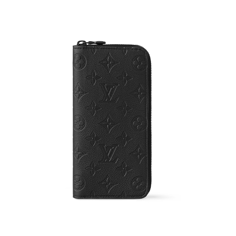 

Кошелек Zippy с вертикальным монограммным принтом Shadow Black LOUIS VUITTON