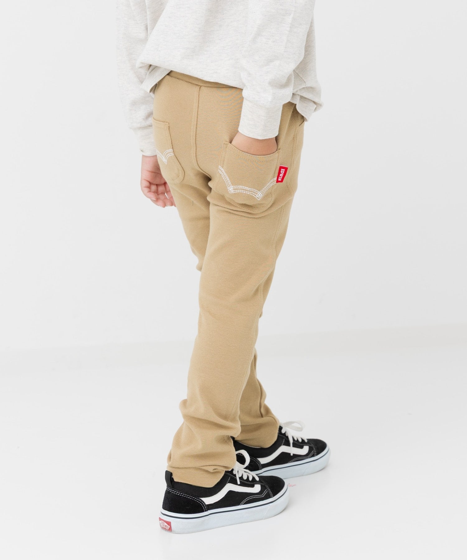 Эластичные брюки Edwin, beige