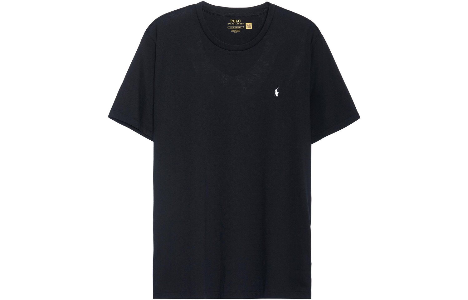 

Футболка мужская черная Polo Ralph Lauren, черный