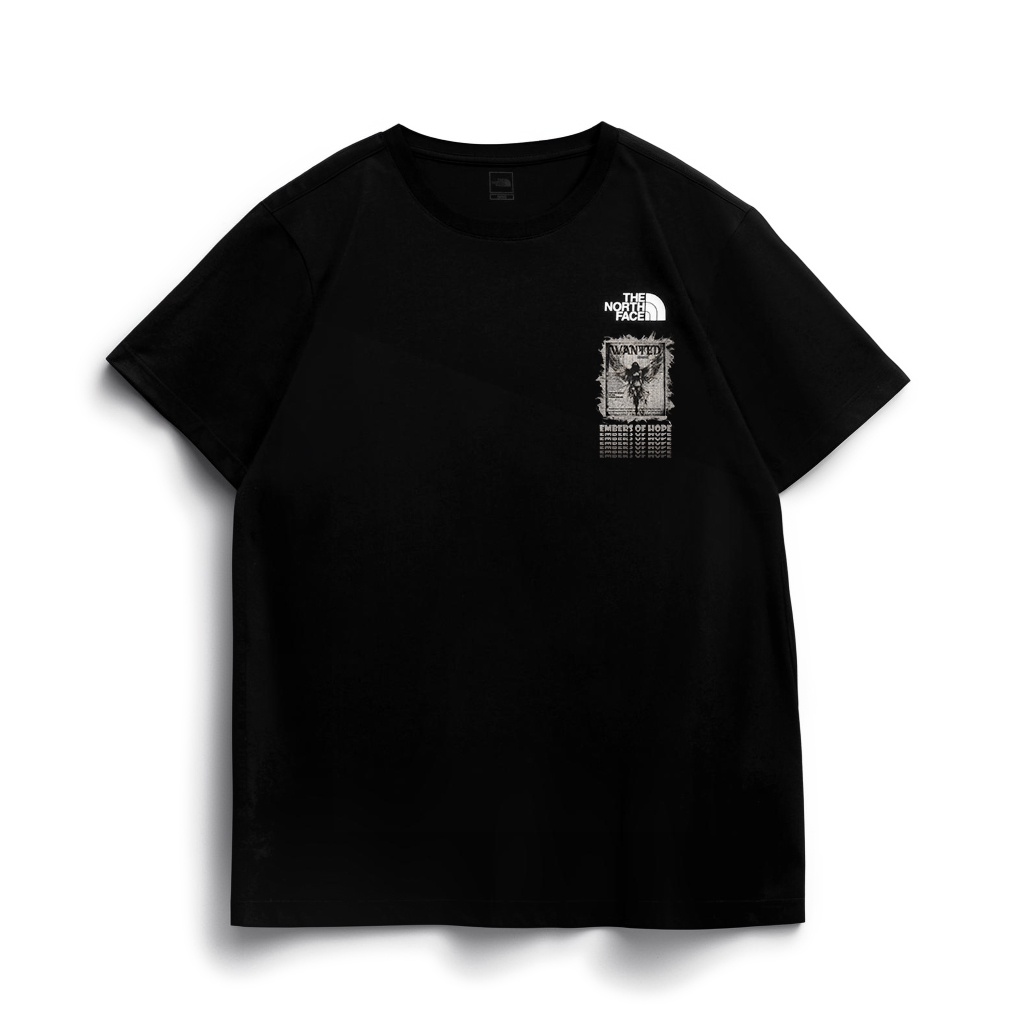 

THE NORTH FACE Футболка унисекс черная, Черный, THE NORTH FACE Футболка унисекс черная