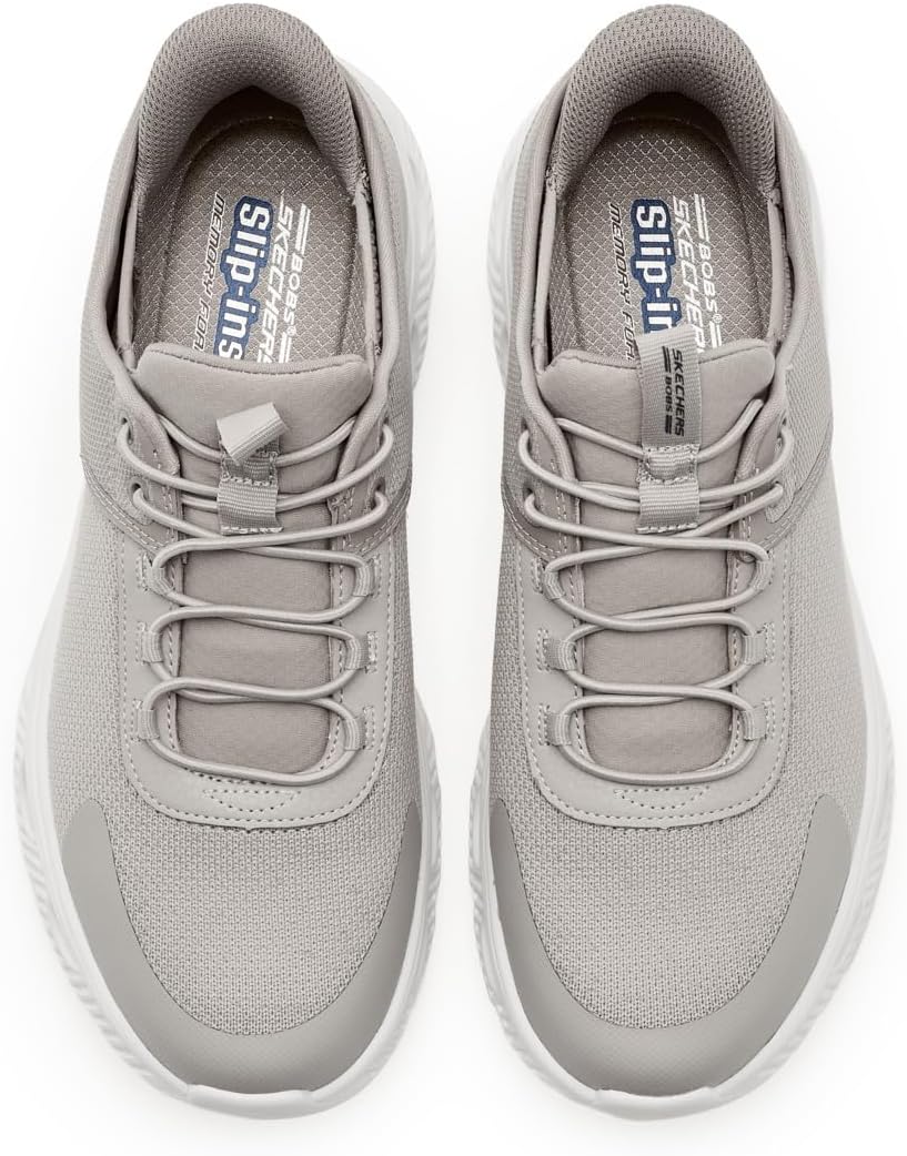 Мужские кроссовки Skechers Bobs Arc Waves-Slick Turn Slip-ins, Taupe — фото 2