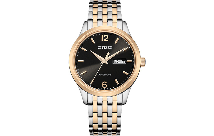 

CITIZEN Часы Automatic Mechanical Movement Stainless Steel Strap Watch Men's Watch Black Dial NH7504 52E, Black Dial