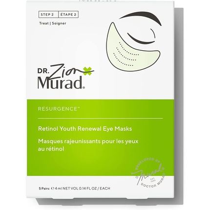 

Маски для глаз Retinol Youth Renewal 5 пар Murad