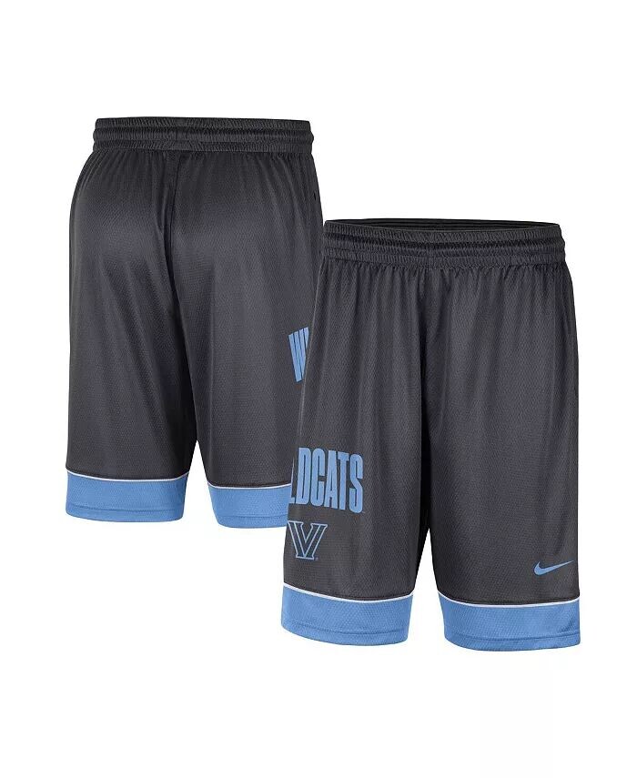 

Мужские темно-серые, голубые шорты Villanova Wildcats Performance Fast Break Nike, серый