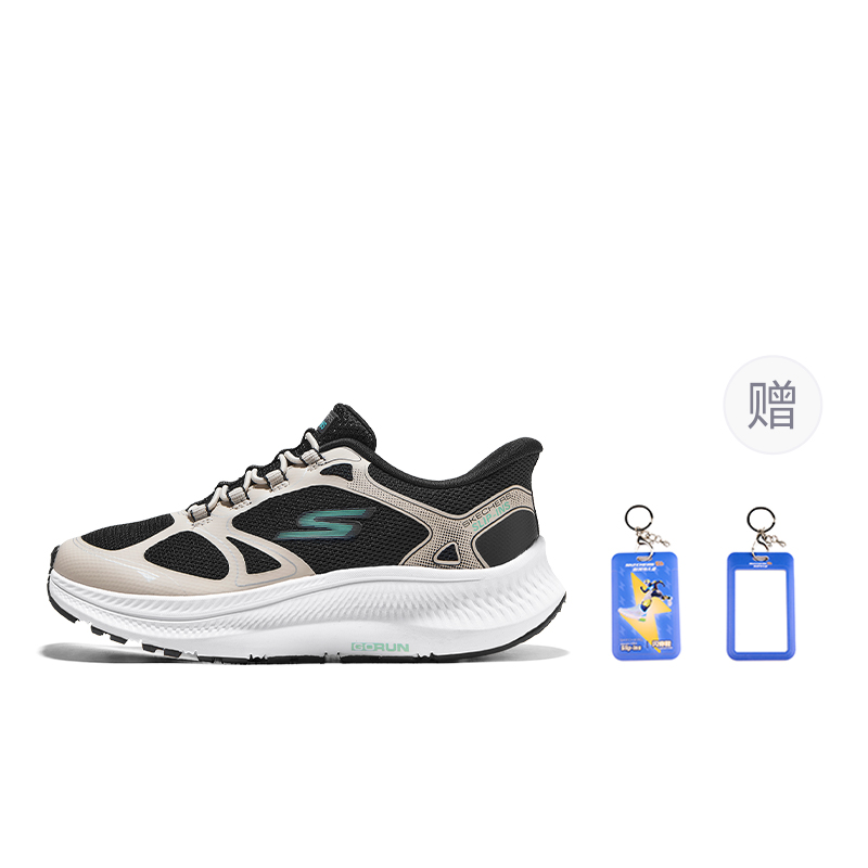 

Skechers Kids Кроссовки для бега SKECHERS GIRLS с низким верхом, износостойкие, легкие, амортизирующие, нескользящие, черные, детские